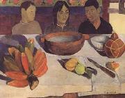 Paul Gauguin The Meal(The Bananas) (mk06) oil painting picture wholesale